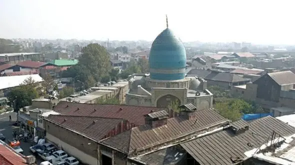 محله مولوی و شاهکارهای قاجاری / نگاهی به گنبد سرقبر آقا