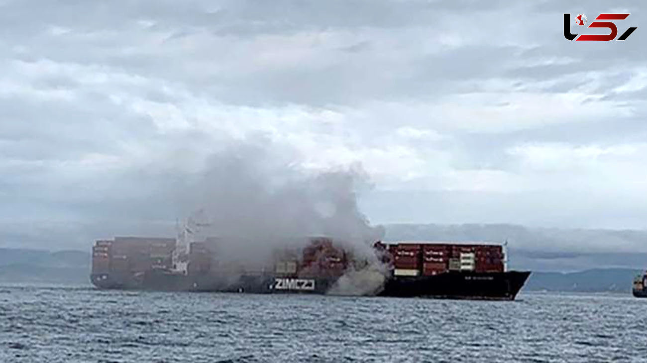  یک کشتی اسرائیلی در نزدیکی ساحل کانادا آتش گرفت