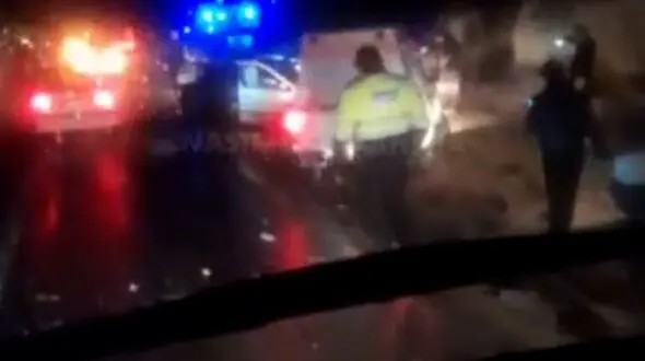فیلم تصادف مرگبار در جاده مشهد به سرخس