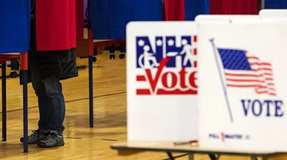 حضور ارواح در انتخابات آمریکا! +عکس