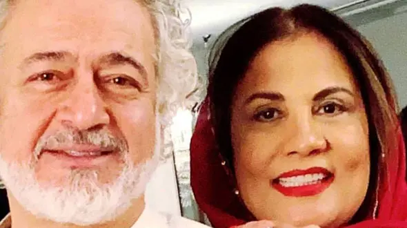 رونمایی از همسر خیلی جوان بازیگر سرشناس ! / مجید مشیری و نازی را ببینید + عکس