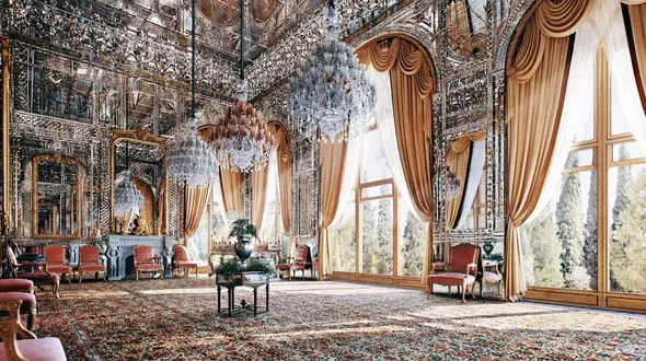 درهای جنوبی عمارت بادگیر کاخ گلستان برای نوروز ۱۴۰۲ بازگشایی شد