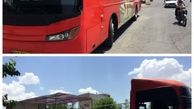  اتوبوس جشن قهرمانی تیم فوتبال خیبر خرم آباد و محدودیت‌های ترافیکی 