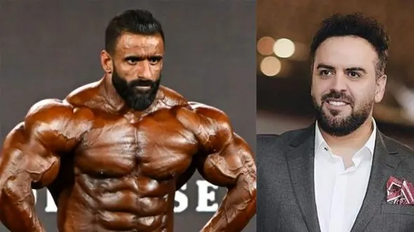 دم بهرنگ علوی گرم که اینجوری به هادی چوپان پس از کسب مقام دومی در مسترالمپیا روحیه داد؛ کاکو از لحظه‌ای که نقره گرفتی، نقره گرون شد... +عکس