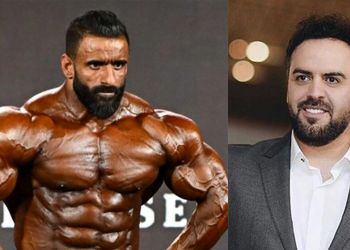 دم بهرنگ علوی گرم که اینجوری به هادی چوپان پس از کسب مقام دومی در مسترالمپیا روحیه داد؛ کاکو از لحظه‌ای که نقره گرفتی، نقره گرون شد... +عکس
