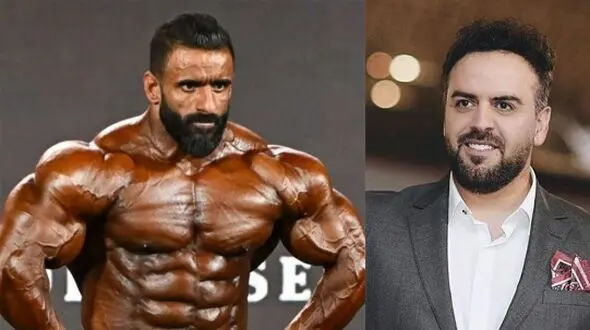 دم بهرنگ علوی گرم که اینجوری به هادی چوپان پس از کسب مقام دومی در مسترالمپیا روحیه داد؛ کاکو از لحظه‌ای که نقره گرفتی، نقره گرون شد... +عکس