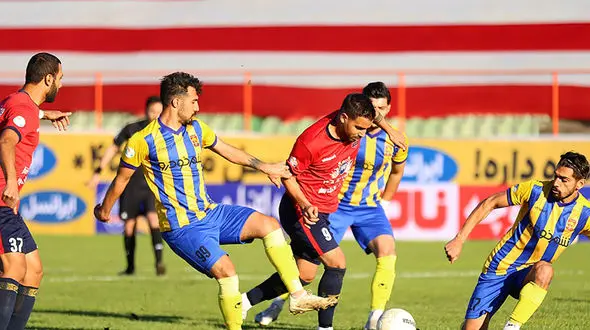 فیلم گل اول نساجی به فولادخوزستان