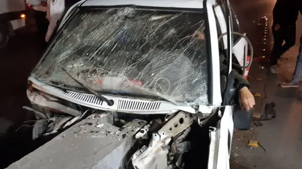 عکس / مرگ دردناک مرد اصفهانی در اتوبان دستجردی 