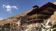 تخریب ویلای 12 میلیاردی در فیروزکوه / صاحب ویلا به کوه هم رحم نکرده بود + تصاویر
