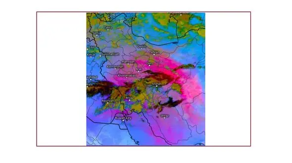 تهاجم ریزگردهای فرامرزی به پهنه سرزمینی غرب ایران + فیلم