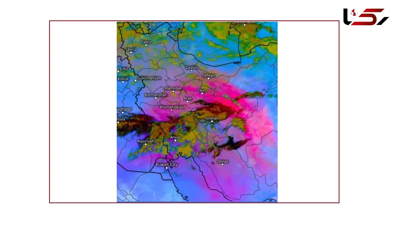 تهاجم ریزگردهای فرامرزی به پهنه سرزمینی غرب ایران + فیلم