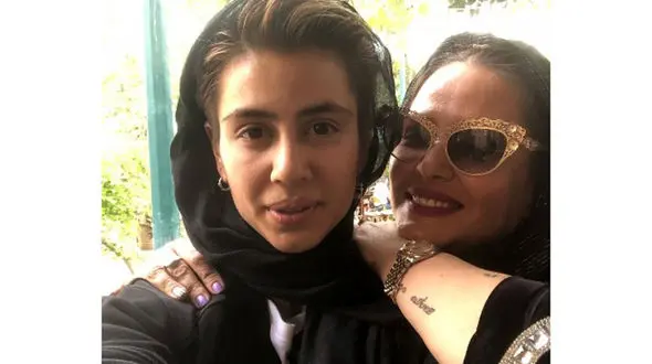 تیپ متفاوت دختر بهاره رهنما در خارج + عکس