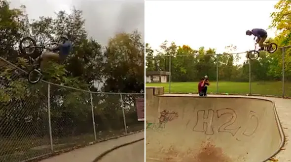 شکست های جوان دوچرخه سواری که خبرساز و جهانی شد! + فیلم و عکس