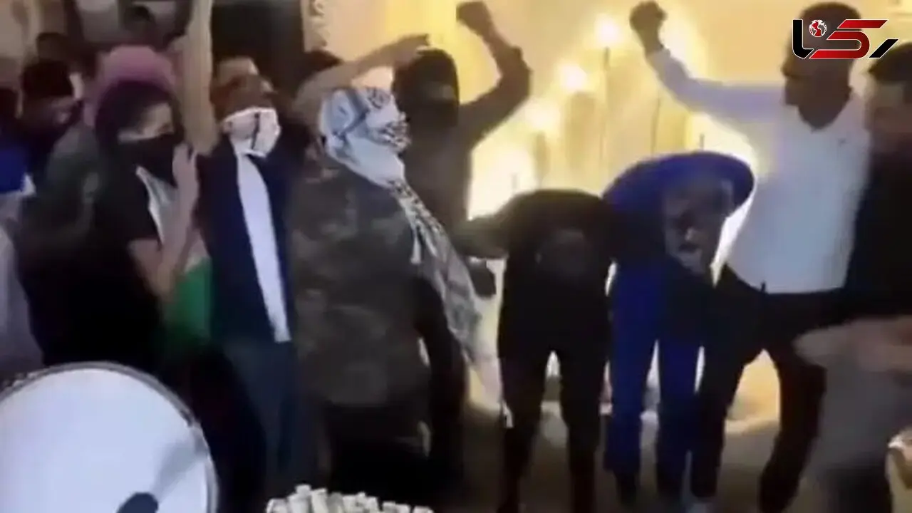 جشن عروسی متفاوت؛ شبیه سازی لحظه تحویل گروگان‌های اسرائیلی!