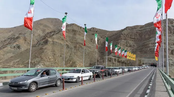 جاده چالوس هشتم فروردین‌ یک‌طرفه می‌شود