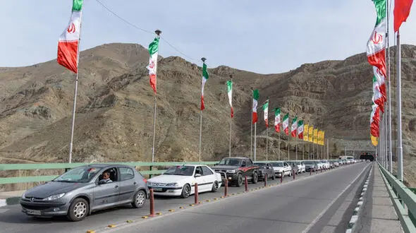 جاده چالوس هشتم فروردین‌ یک‌طرفه می‌شود