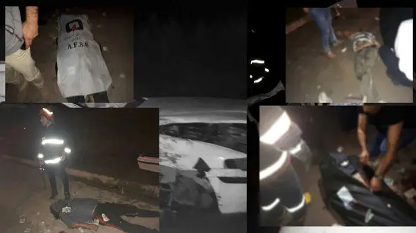 سرعت بالای خودروی سمند در آبادان حادثه وحشتناکی رقم زد + فیلم و عکس