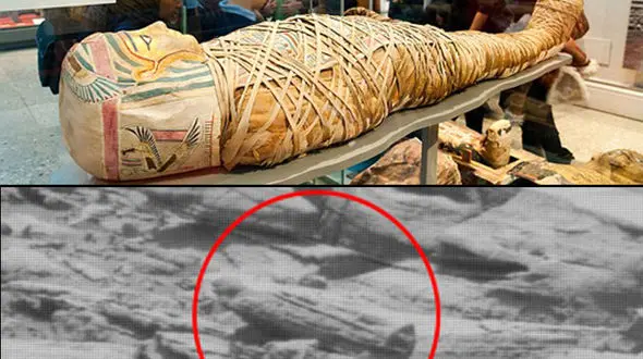 کشف مومیایی فرعونی در مریخ + فیلم و عکس