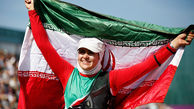 نارضایتی پرچمدار کاروان المپیک ایران از محل برگزاری مسابقات+فیلم و عکس