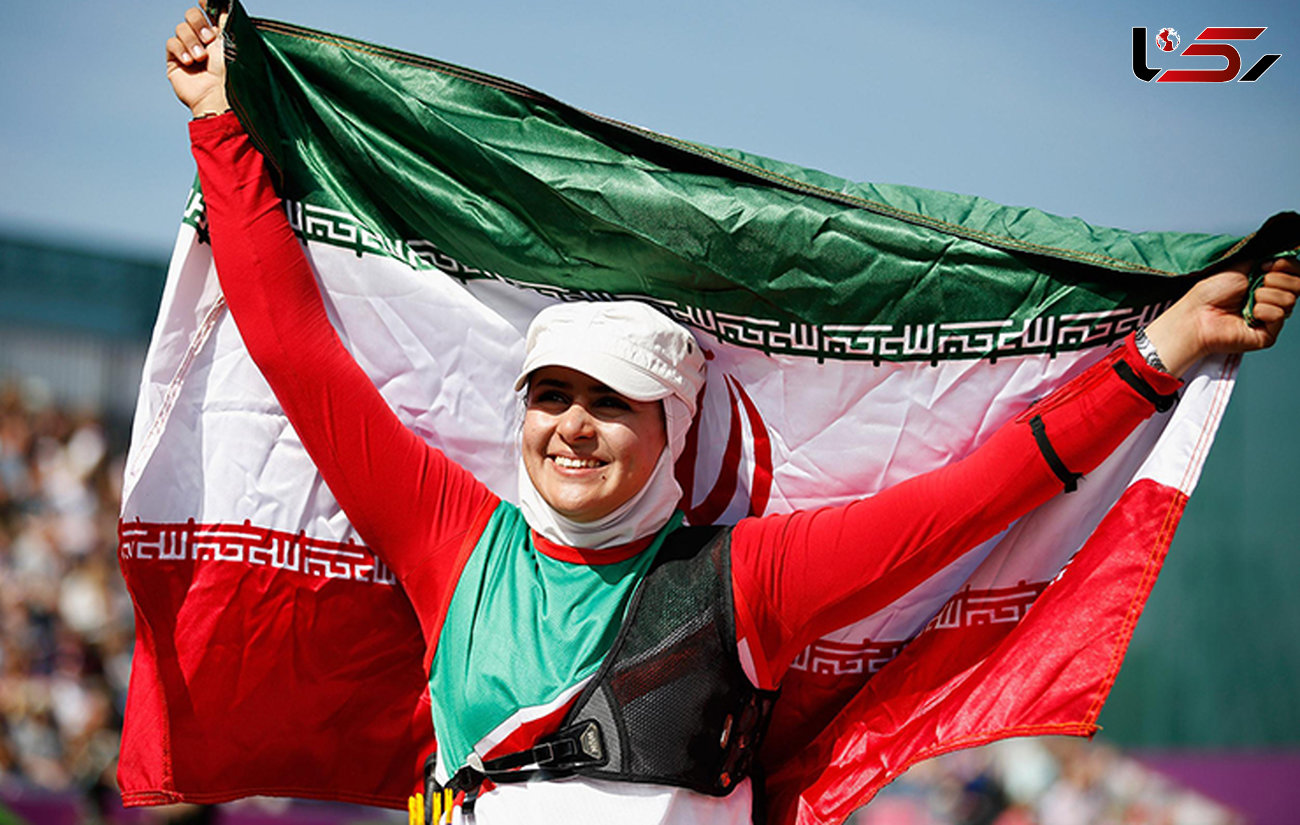 نارضایتی پرچمدار کاروان المپیک ایران از محل برگزاری مسابقات+فیلم و عکس