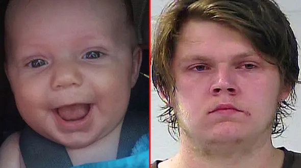 ناپدری باعث مرگ کودک 5 ماهه شد+تصاویر