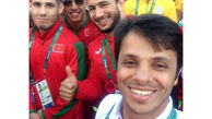 ایرانی هایی که با تیم های کشورهای دیگر در المپیک رژه رفتند +عکس