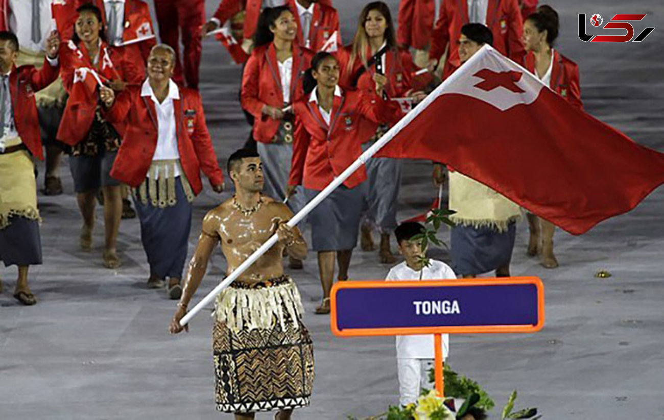 تنها ورزشکار کشور تونگا چه‌کاره است؟+تصاویر
