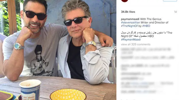 بازی پیمان معادی در سریال معروف هالیوودی