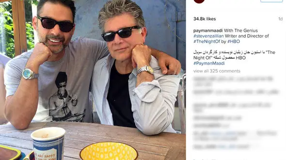 بازی پیمان معادی در سریال معروف هالیوودی