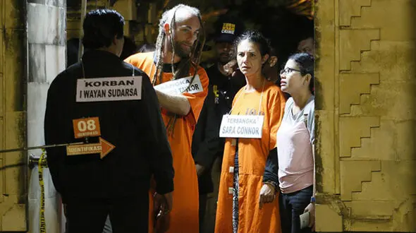 بازسازی صحنه ای در ساحل به خاطر پنهان ماندن عشق سارا 45 ساله + تصاویر