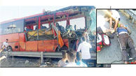 دستور دادستان برای دستگیری دو راننده اتوبوس تصادف مرگبار اتوبان کرج+عکس