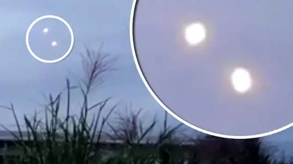 فیلم عجیب از  پرواز یوفوها در اتریش + فیلم