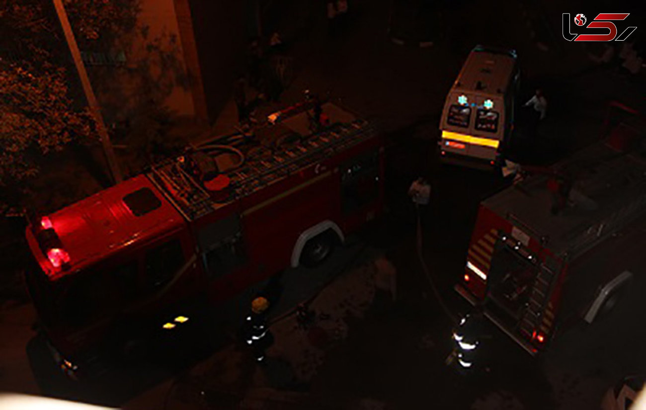 آتش سوزی مرگبار در بیمارستان رازی تبریز / یک قربانی و 56 زخمی تا کنون+تصاویر