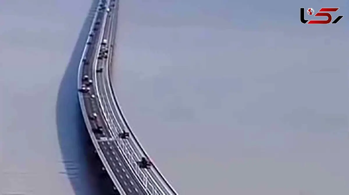 با پلی که رانندگی را وسط اقیانوس میسر کرده آشنا شوید / فیلم