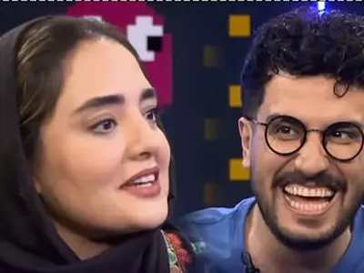 فیلم / نرگس محمدی:شهاب حسینی جذابترین بازیگره البته بعد از علی اوجی  .../ مگه چیه شوهرم هم خوشگله هم نازه هم ...همه چی فقط صورت نیست که ... خودش و قیاسی از خنده مردن ....