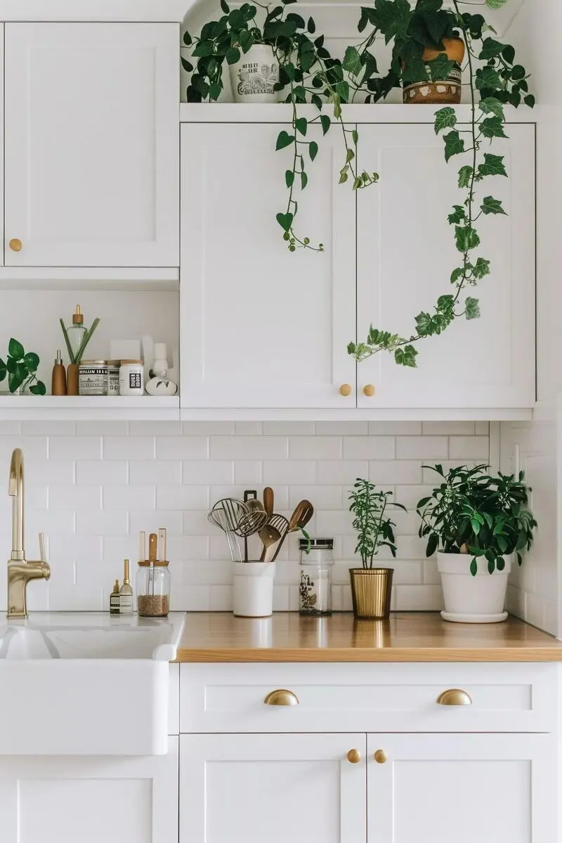 دکور بالای کابینت