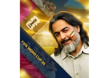 فیلم آواز باشکوه  سرود تیم ملی در جام‌جهانی با صدای پرواز همای/ ای سرزمین نسل دلیران