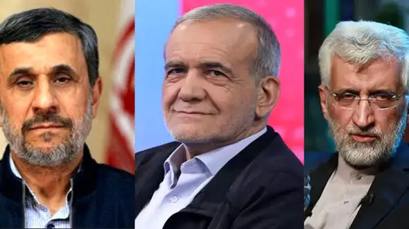 حمایت غیر مستقیم احمدی نژاد از پزشکیان در انتخابات / حمله به جلیلی درباره قرارداد کرسنت