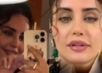 فیلم / الناز شاکردوست کنسرت دبی  مهران مدیری رو بهم ریخت /  تماشاچیا بی خیال مدیری شدند و به الناز خانم خیره ماندند ..