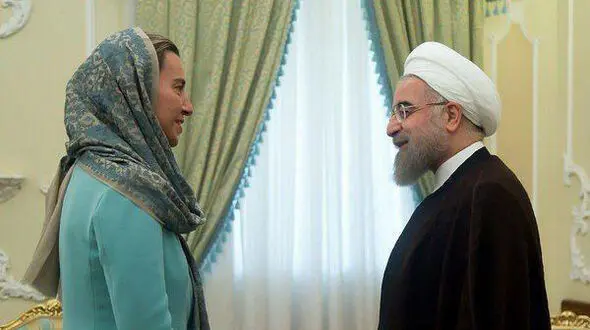 موگرینی با تبریک به روحانی: آماده ادامه همکاری‌ها هستیم