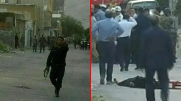 صحنه درگیری سربازان گمنام امام زمان(عج) با تروریستهای تکفیری در کرمانشاه +فیلم و عکس