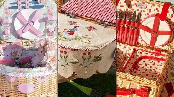 سبد پیک نیک حصیری / همراه جذاب شما در لحظات طبیعت گردی