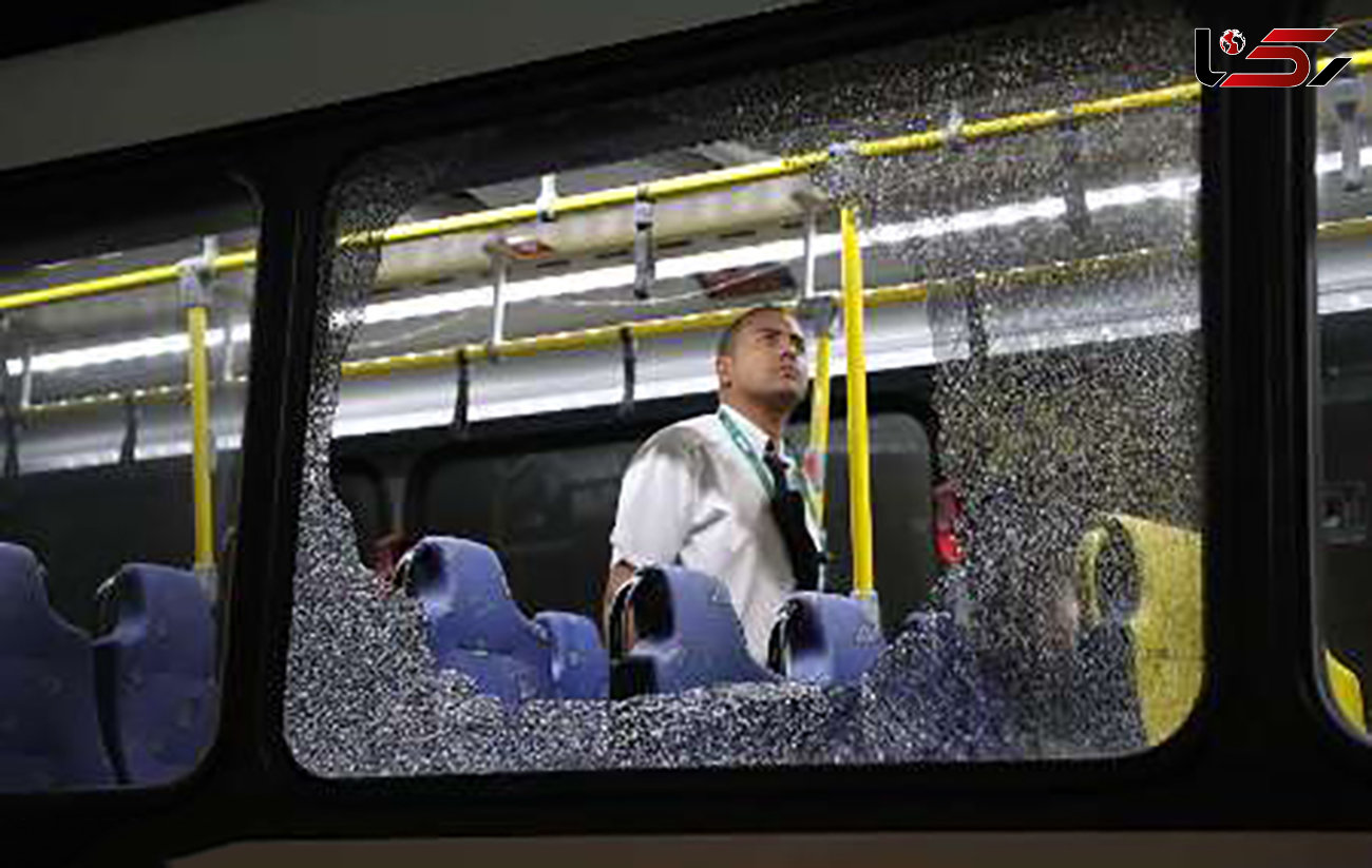 حمله به اتوبوس خبرنگاران در ریو یک مجروح بر جای گذاشت