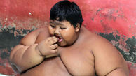 چاق‌ ترین پسر دنیا+عکس