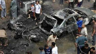 انفجار خودروی بمب گذاری شده در شمال بغداد+عکس