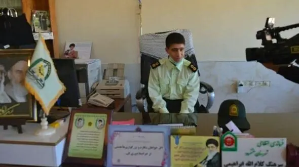 به آرزو‌رسیدن جوان کم توان هشترودی در هفته نیروی انتظامی