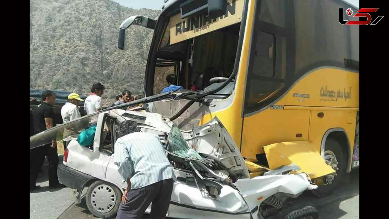 تصادف مرگبار شرکت واحد در تبریز / یک کشته و 3 مجروج + عکس