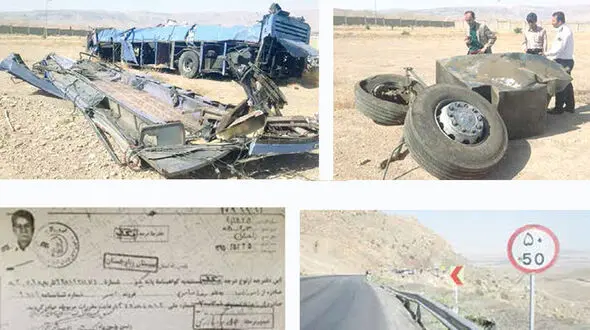واکاوی لحظه به لحظه حادثه اتوبوس سربازان از پادگان 05 تا سقوط مرگبار / کارشناسی دقیق حادثه+عکس