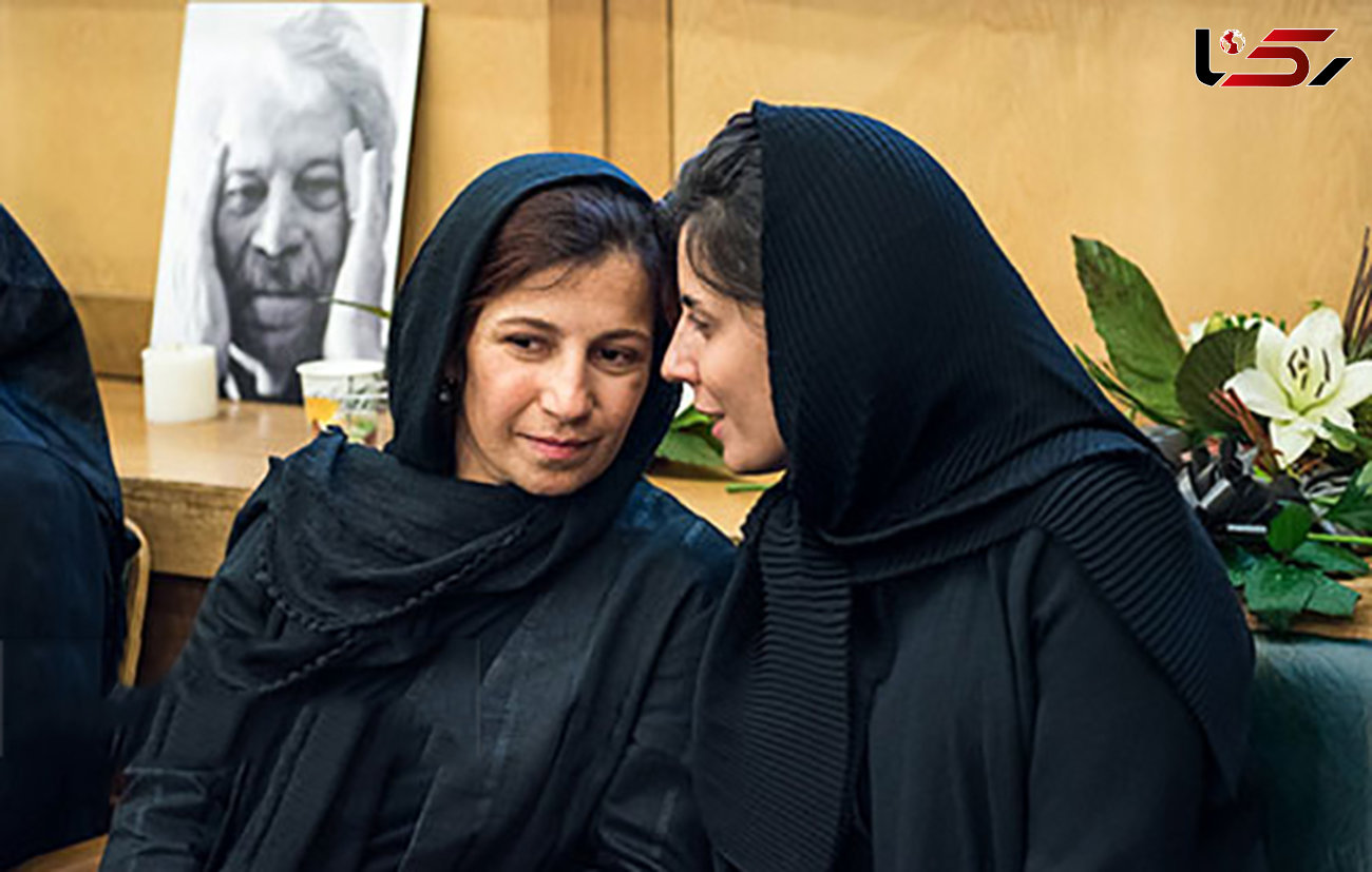 بازیگران معروف زن در مراسم یادبود داوود رشیدی/ لیلی و لیلا در کنار هم  +تصاویر
