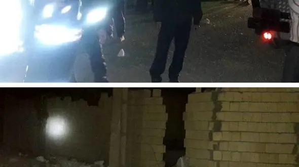 ریزش سقف یک ساختمان در کرمانشاه/ در شهرک پرواز رخ داد